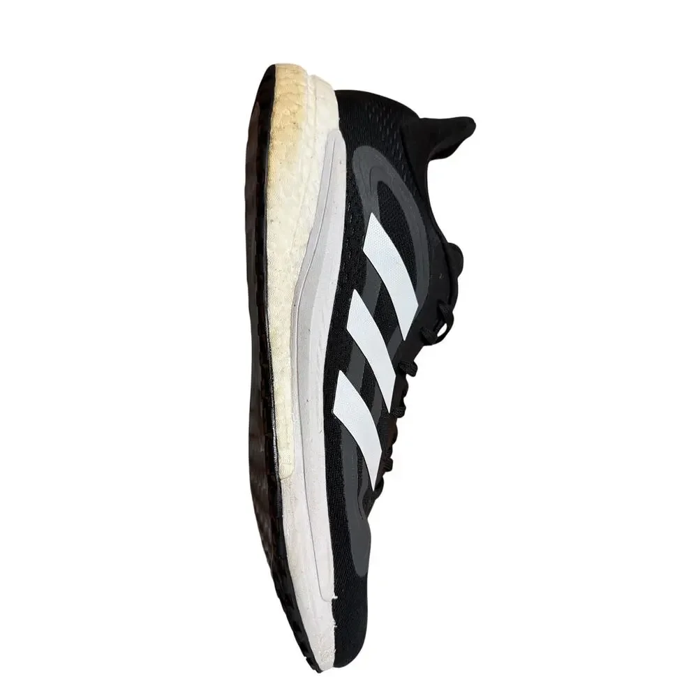 Adidas Men's Solar Glide 4 Black & White Running Sneakers Shoes Size 13